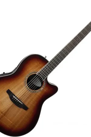 Offre Spéciale Ovation CS28P-KOAB-G Celebrity Elite Exotic - dark burst koa
