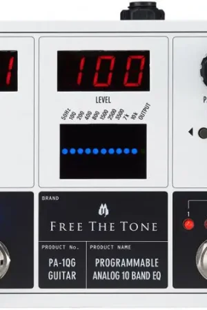 Free the tone PA-1QG Programmable Analog 10 Band EQ Acheter En Ligne