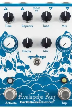 Earthquaker devices Avalanche Run Stereo Reverb & Delay V2 Meilleur Prix