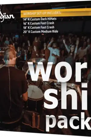 Authentique Zildjian KC0801W Worship Série K