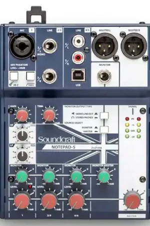 Soundcraft NotePad-5 Top Vente