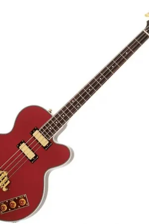 Epiphone Allen Woody Rumblekat Bass - wine red Haute Qualité