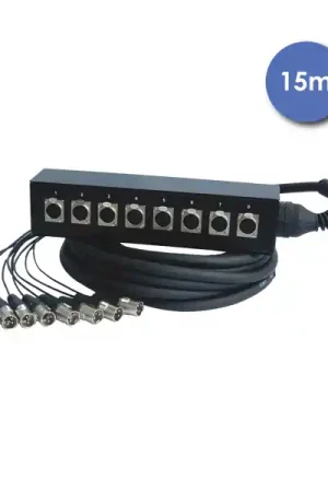 Must-Have Power acoustics Boîtier de Scène 2160 - 8 Entrées 15m