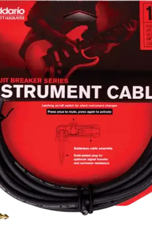 Bon Marché D'addario AGLRA10 Circuit Breaker Series - 3m coudé