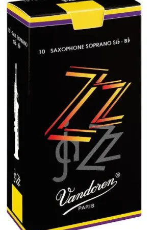 Offre Exclusive Vandoren ZZ Saxophone Soprano n°4 x10 Box