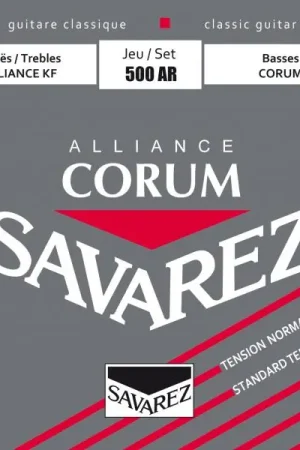 Achetez Aujourd’hui Savarez Classic (6) 500AR corum alliance red - tension normale - jeu de 6 cordes