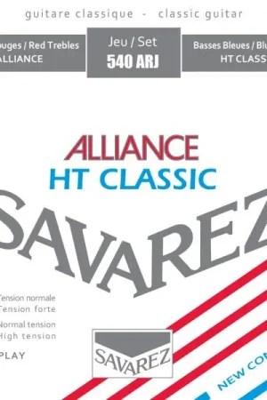 Savarez 540ARJ Alliance HT Classic Tirant Mixte - jeu de 6 cordes Promotion Saisonnière