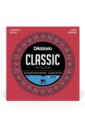 Acheter En Ligne D'addario EJ27H Student Nylon, Hard Tension - jeu de 6 cordes