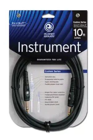 Affaire À Saisir D'addario GS10 Custom Gold Stereo Jack/Jack - 3m