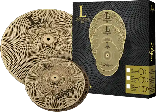 Dernière Chance Zildjian L80 Low Volume Cymbal Set LV38